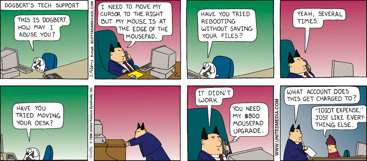 Dilbert Cartoon